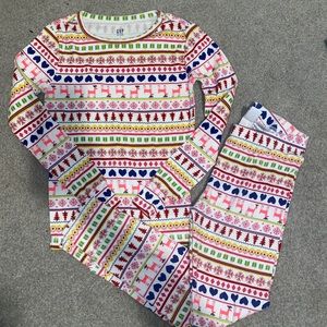 Gap Kids Christmas Pajamas Size 8